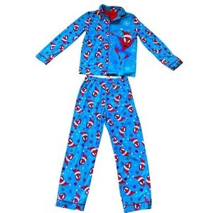 Bundle‎ & Save MARVEL Spiderman Christmas Pajamas 2 Piece Set Sz L Superheroes